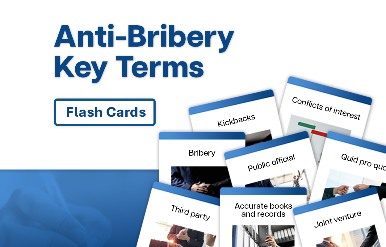 Anti-Bribery Key Term Flash Cards