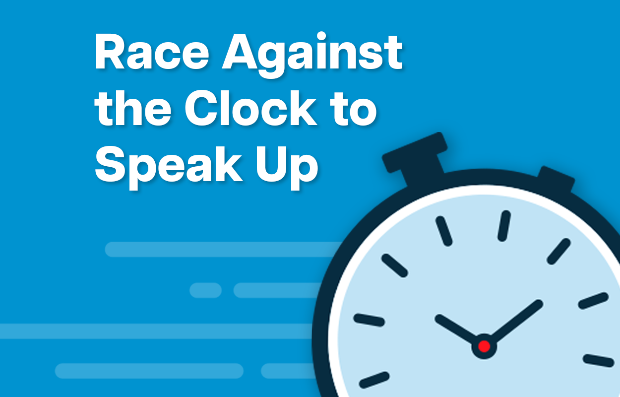 Race Against the Clock to Speak Up Game